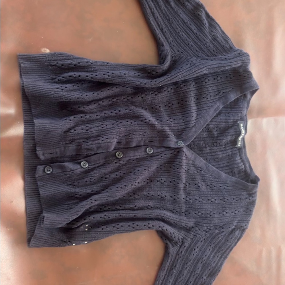 Brandy Melville Black Button Down Shirt